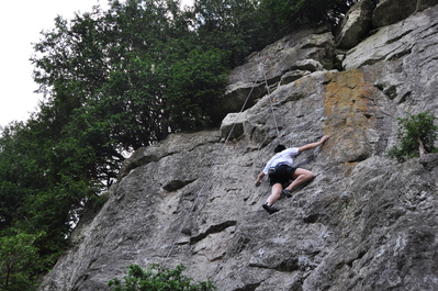 Lap further up the 5.10a