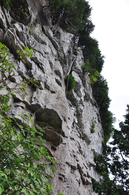Rope on the 5.10b
