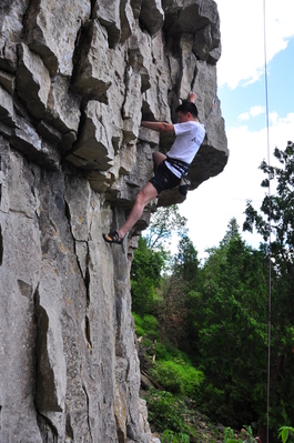 Lap on the 5.10b