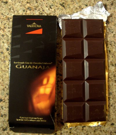 Valrhona Grand Cru Guanaja out of package