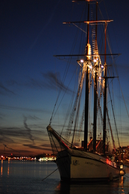 The Empire Sandy at Sunset