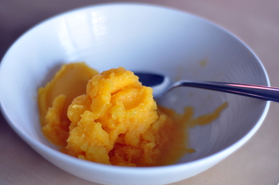 Fresh Mango Ice Sorbet