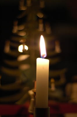 Christmas candle