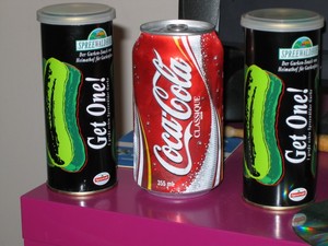 Pickle in a can