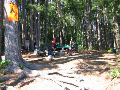 The campsite