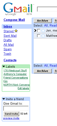 Lots of invites