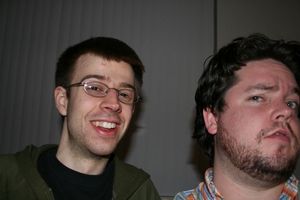 Me and Mike in his Emeryville apartment