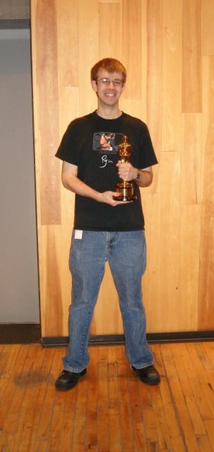 Me with the Alias oscar