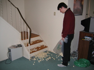Ryan and his messy potatos