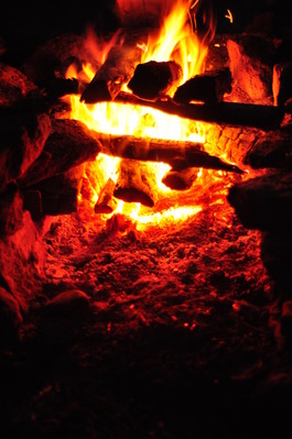 Late night fire