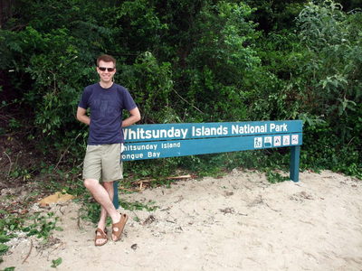 Me at the landing point