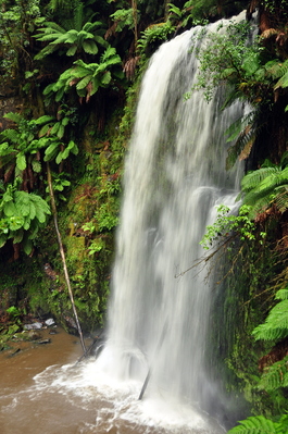The waterfall