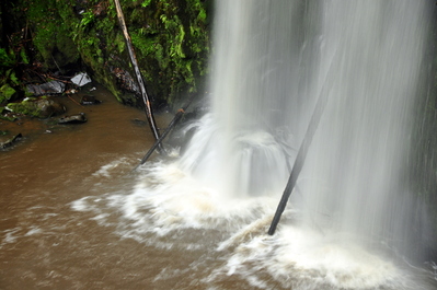 The waterfall