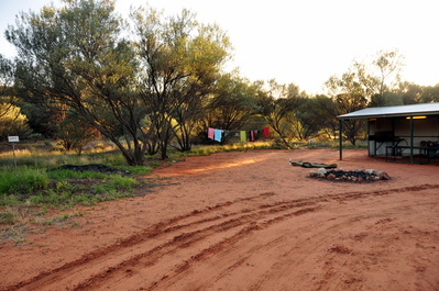 Our campsite