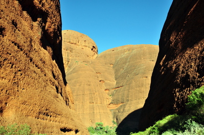 Deep in the middle of Kata Tjuta