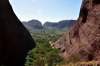 View at the end of the hike