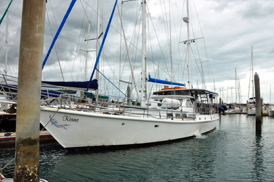 Kiana back at dock