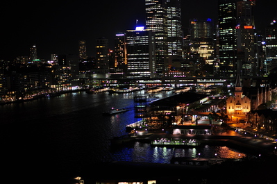 Harbour at night