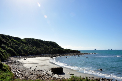 On the coast near Westport