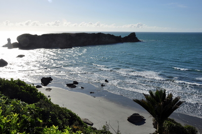 Coastal views on the way to Greymouth