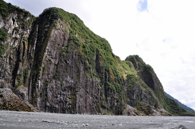 These cliffs were extremely tall