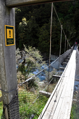 The cable bridge