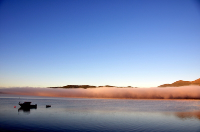 Sunrise in Te Anau