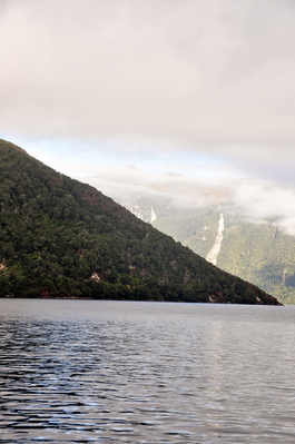 On the ferry crossing Lake Manapouri