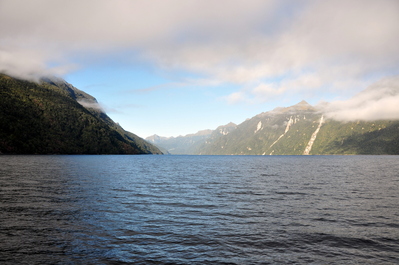 On the ferry crossing Lake Manapouri
