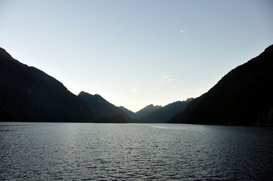 Sunrise on Doubtful Sound