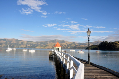 Pier in Akaroa