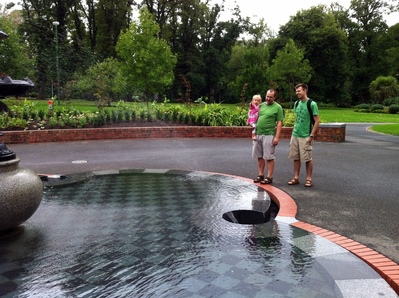 Fountain in the park