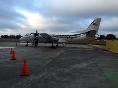 Plane to Flores