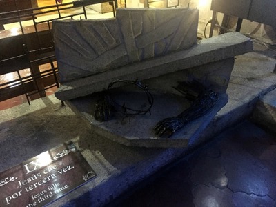 Scrap art in the Church of the Rosary