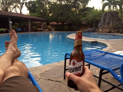 Poolside
