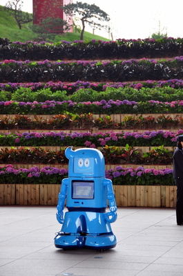 Random talking robot thing