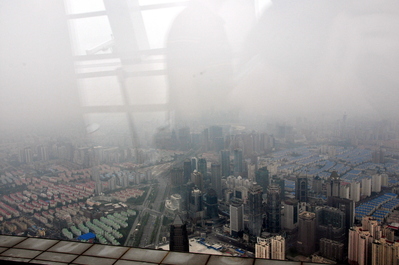 Shanghai from above
