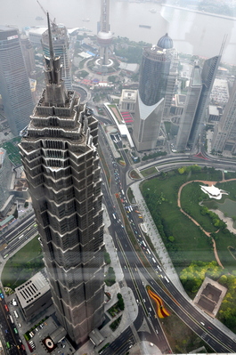 Shanghai from above