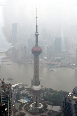 Shanghai from above