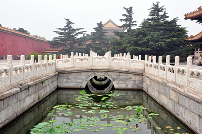 Moat in the park