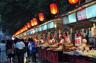 Street food vendors