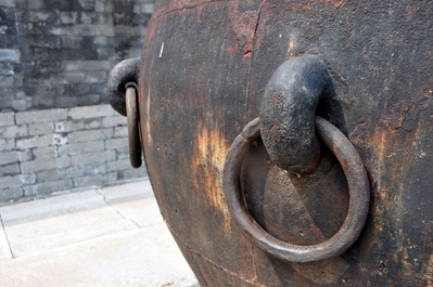 Cauldron detail