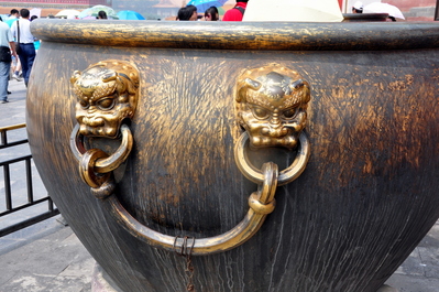 Gold plated cauldrons