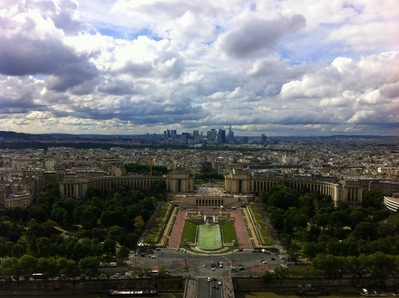 View from that big tower thing