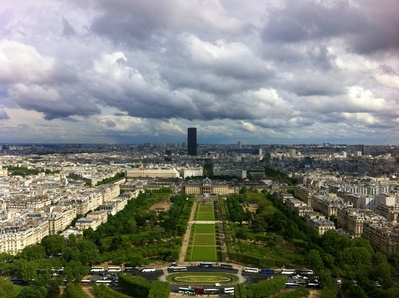 View from that big tower thing