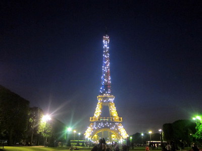 Sparkling Eiffel Tower