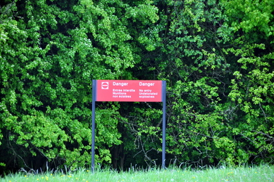There were lots of signs like this