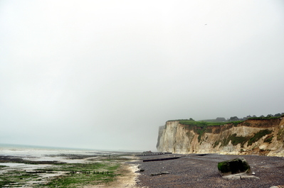Pebble beach near Dieppe