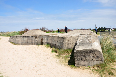 Old German observation bunker