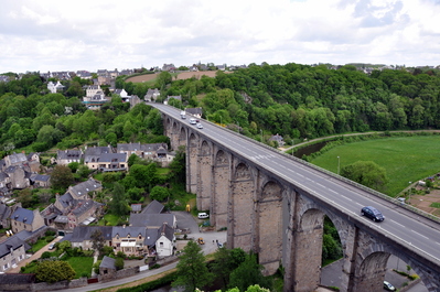 View from the walls of Dinan